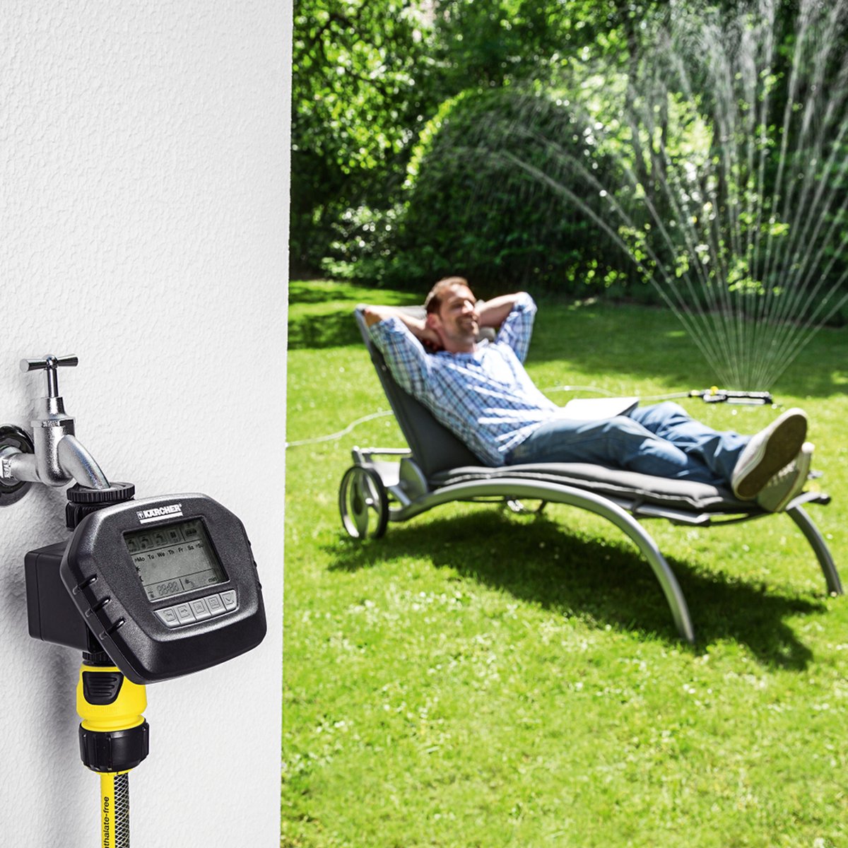 Kärcher WT5 Watertimer - batterij - vier modi