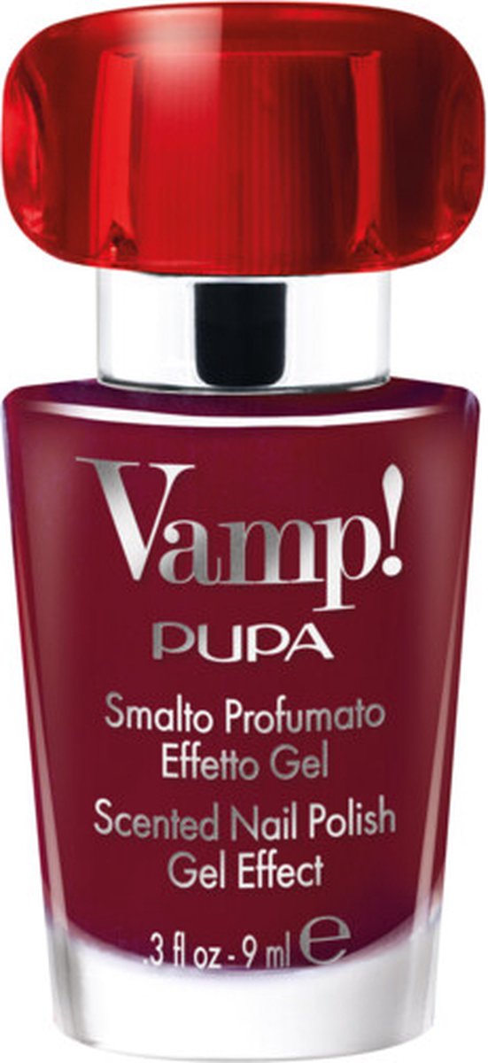 Goedkoopste PUPA Milano VAMP! Scented Nail Polish Gel Effect 221 Infinite Burgundy 9 ml