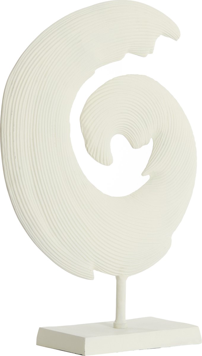 Light&living Ornament op voet 43x15x60 cm SHWIBA crème