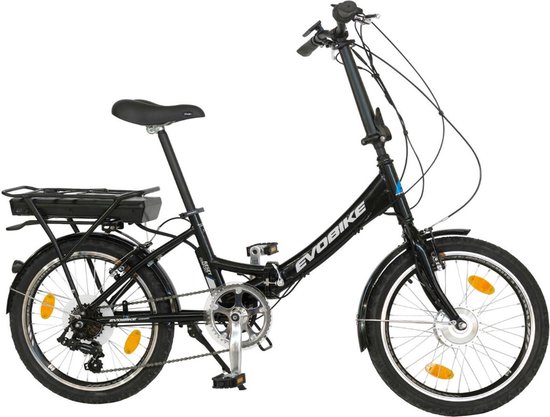 Velo pliant electrique Minerva E Folding Evobike 20 pouces 33 cm 7 vitesses . bol