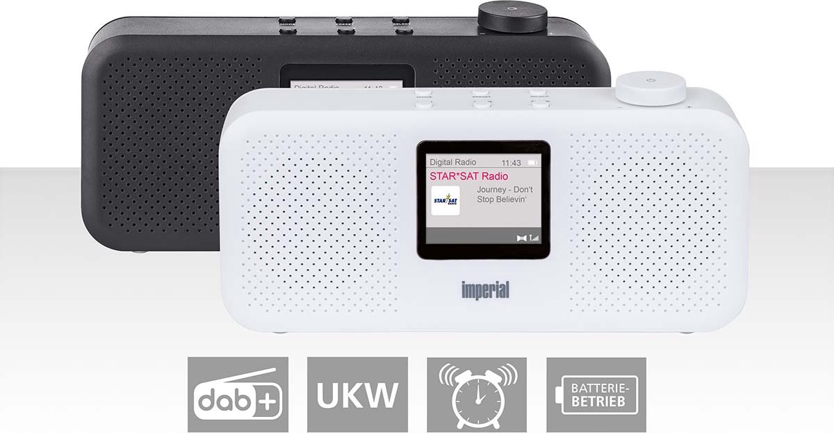 Imperial DABMAN 16 DAB+ / FM Stereo Radio Wit