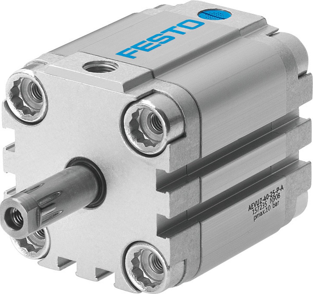 Festo Compacte Cilinder 50mm Boring 10mm Slag Enkelwerkend - 157236 - P2G3W