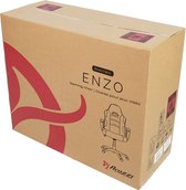 Arozzi Gaming stoel Enzo zwart./grijs - Woven Fabric Grey Logo