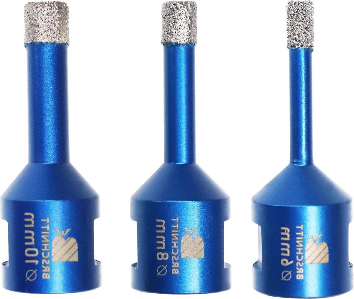 6-8-10 mm M14 Vacuüm Gelaste Diamantboor voor Tegels en Marmer