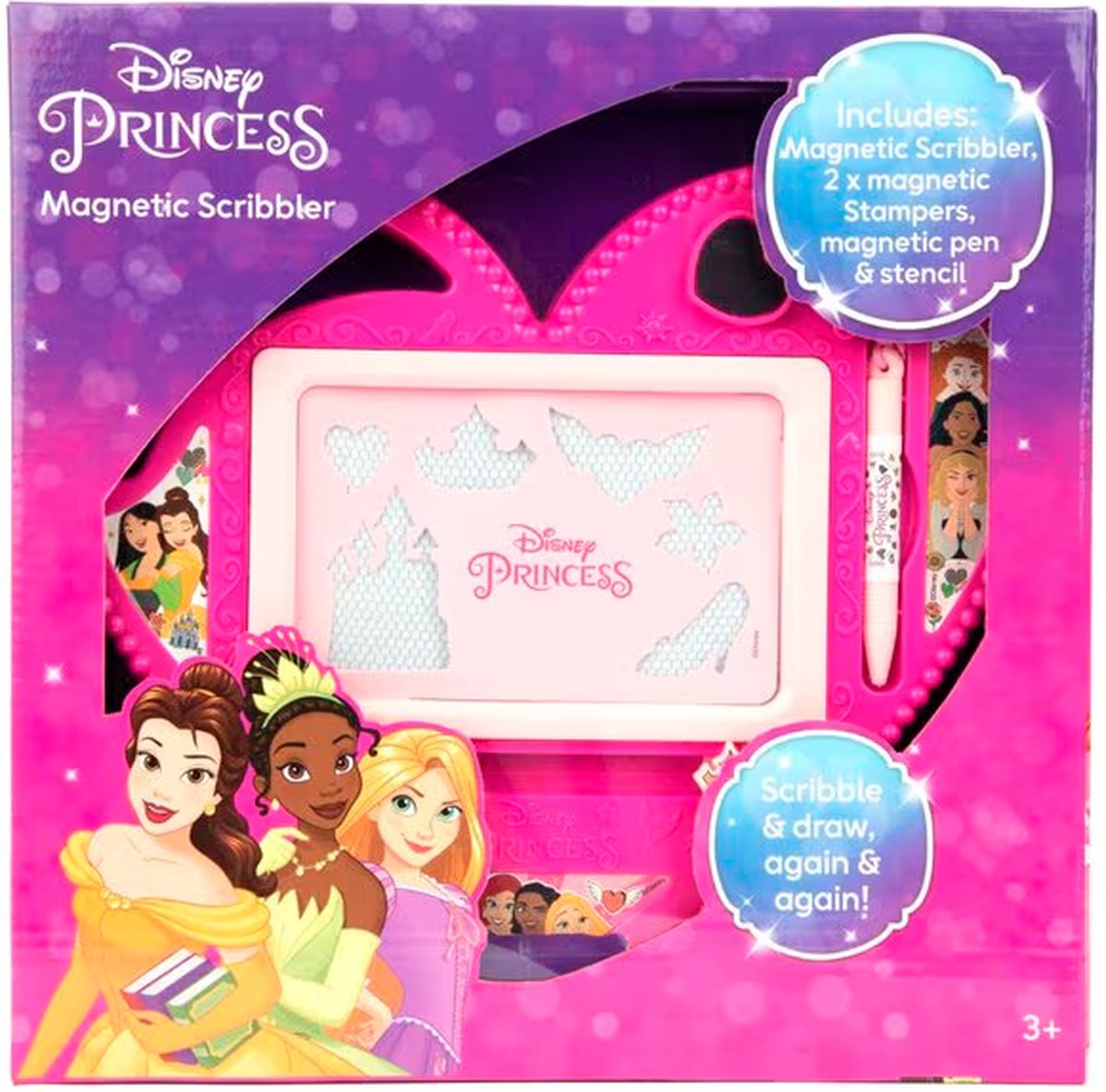 Disney Princess Magnetisch Tekenbord voor Kinderen - Magnetisch Bord Kinderen - Magisch Tekenbord
