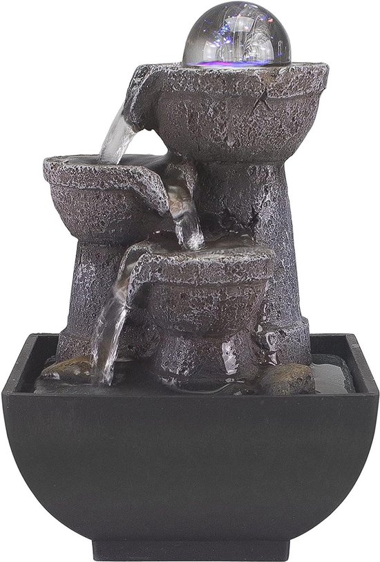 Fontein Tuin Fontein Tuin Hars Rotstuin LED Waterval Tuin Fontein Plant Kamerfontein Ornament Tuinfontein Cascade