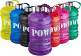 Bluefinity sportfles 2.2 liter - power - XXL drinkfles - BPA-vrij - fitness - waterfles Paars