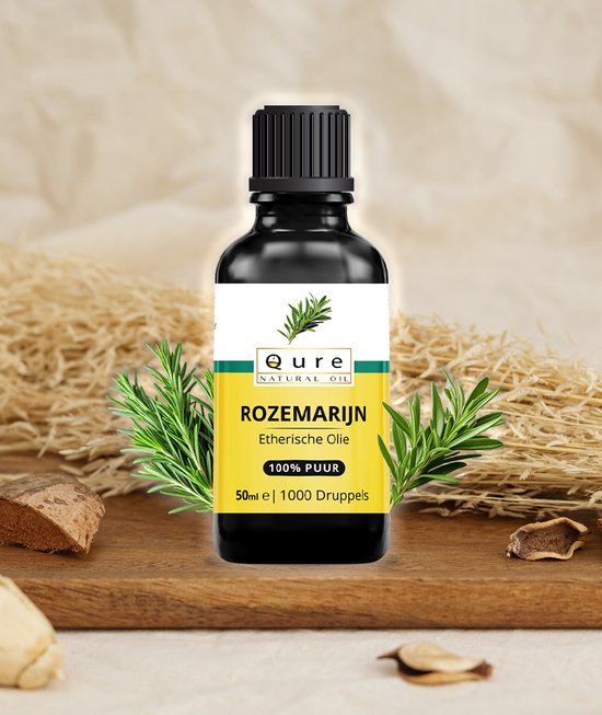 Rozemarijnolie : het geheim van gezond haar en een stralende huid