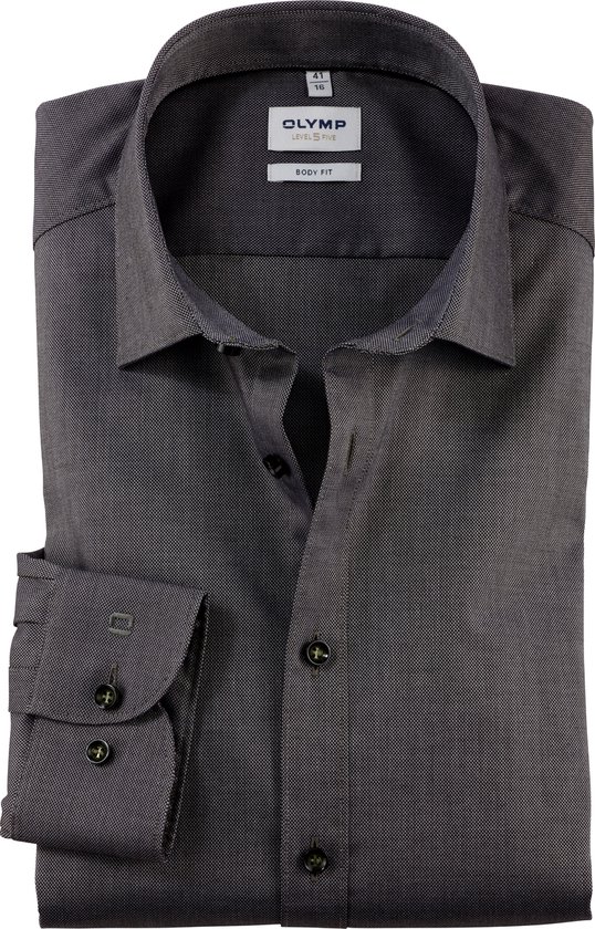 Chemise OLYMP Level 5 Vert Olive - Taille 38 - Homme - Chemises Formel