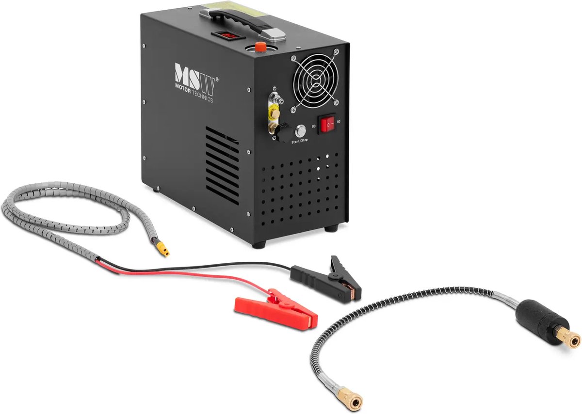 PCP-compressor - 300 bar - 12/220 V - 400 W - Automatische stop - MSW