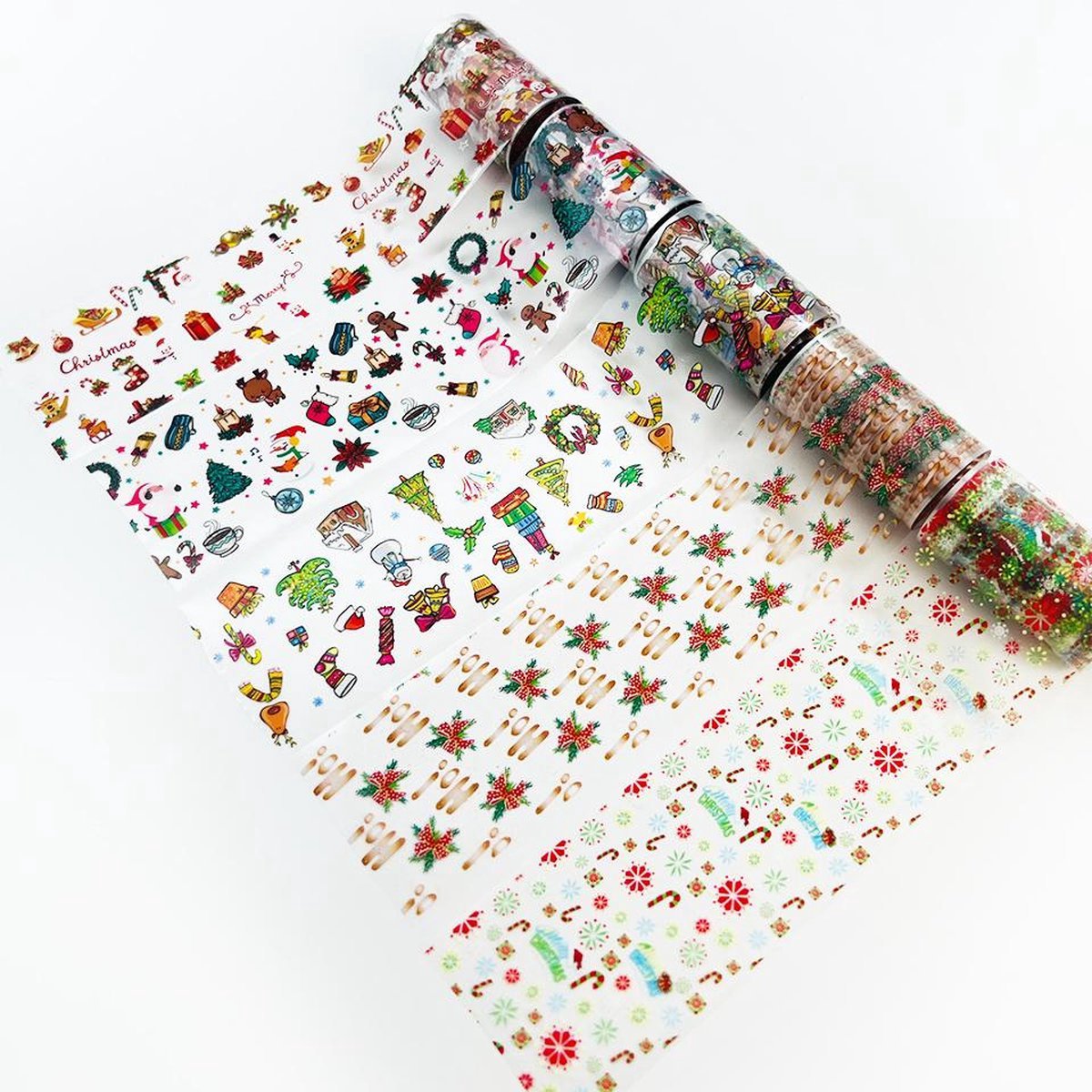 Goedkoopste 10 vellen nagelfolie Sticker. Transfer nail art foil,Nagelstickers,Manicure 5 Stuk Nagelvijlen
