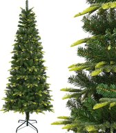 Bol.com Uten Luxe uitvoering Kerstboom - Kunstkerstboom - PE+PVC - H180 x Ø80 cm - 600 Takken - Groen aanbieding