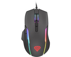 Genesis – NMG-1572 – Xenon 220 – Stille RGB Gaming Muis – 6400 DPI – 7 Programmeerbare Knoppen