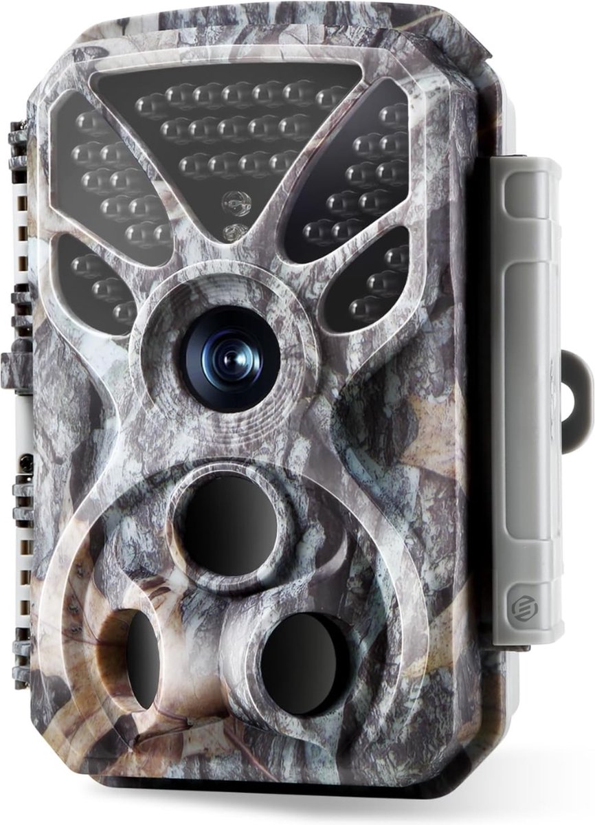Equivera Wildcamera voor Buiten - Wildcamera met Nachtzicht - WiFi - Hoge Resolutie - Waterdicht - Wild Camera - Premium