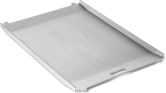RVS Modular Bakplaat Grillplaat Geribbeld plancha 40 cm 400V Horeca