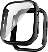 EP Goods - Full Cover/Hoesje - Screen Protector - Geschikt voor Apple Watch Series 10 & Series 11 - 46mm - Hardcase - Protection - Zwart