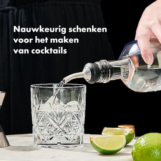 Hertenkop Wijnschenker Wijnschenker Hertenkop Wijnflesstopper Anti-druppel Dop van de Fles Metalen Wijnstopper Hertengewei Wijnflesstopper voor Bars, Huizen, Feesten en Restaurants