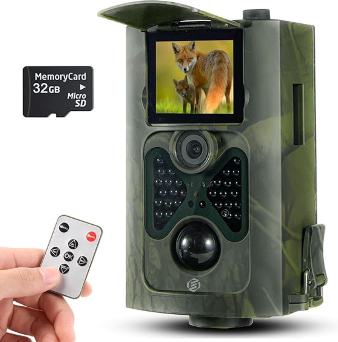 Equivera Wildcamera - wildcamera voor buiten - buitencamera met nachtzicht - wild camera