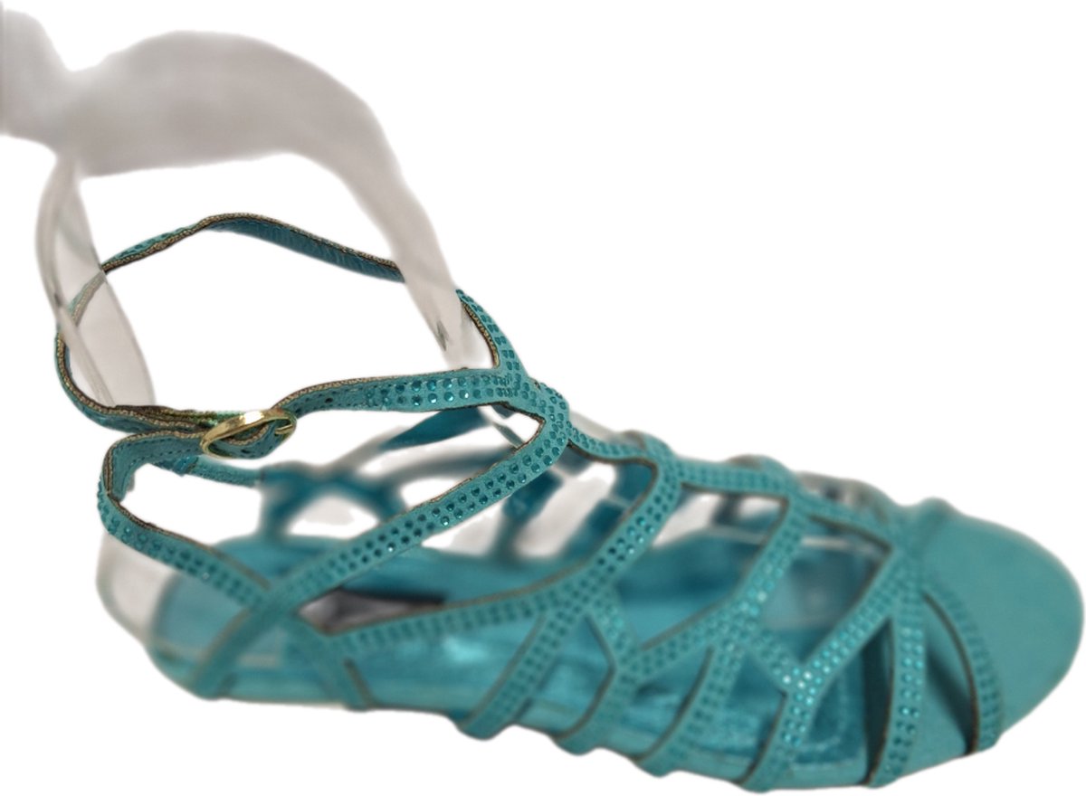 BLINK- SANDAL-801943-B-BLUE-FAKE SUEDE-40