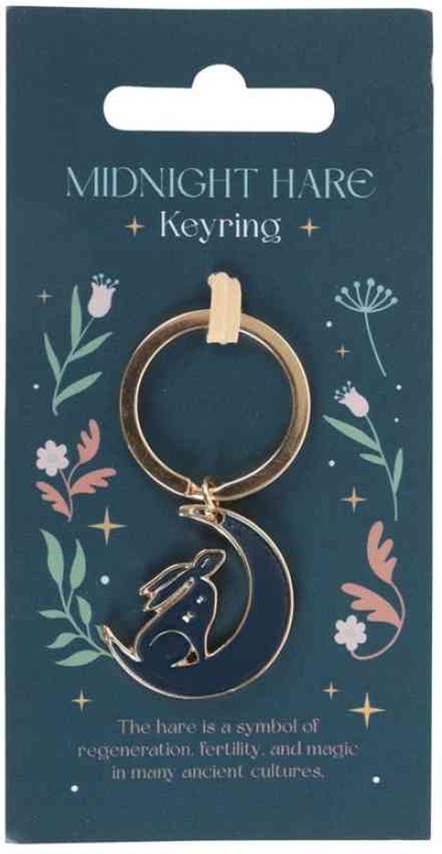 Something Different - Midnight Hare Sleutelhanger - Goudkleurig