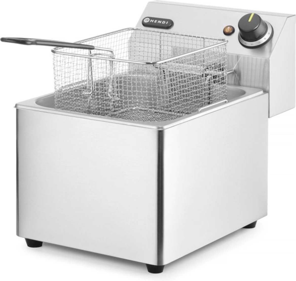 Hendi Friteuse 8 Liter - Kitchen Line - 230V / 35kW - 265x43x(H)345cm