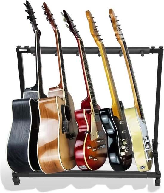 Gitaarstandaard 5 Gitaren Gitaarstatief RTX5 - Gitaarstandaard - Gitaar