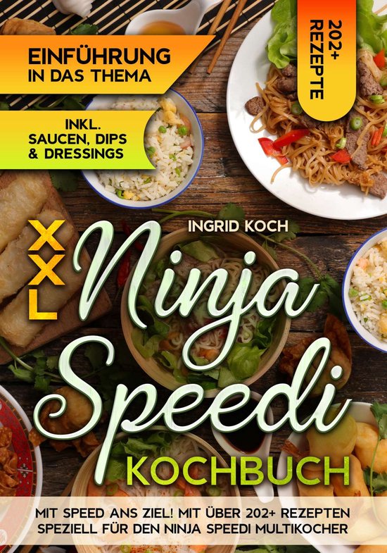 XXL Ninja Speedi Kochbuch - cover