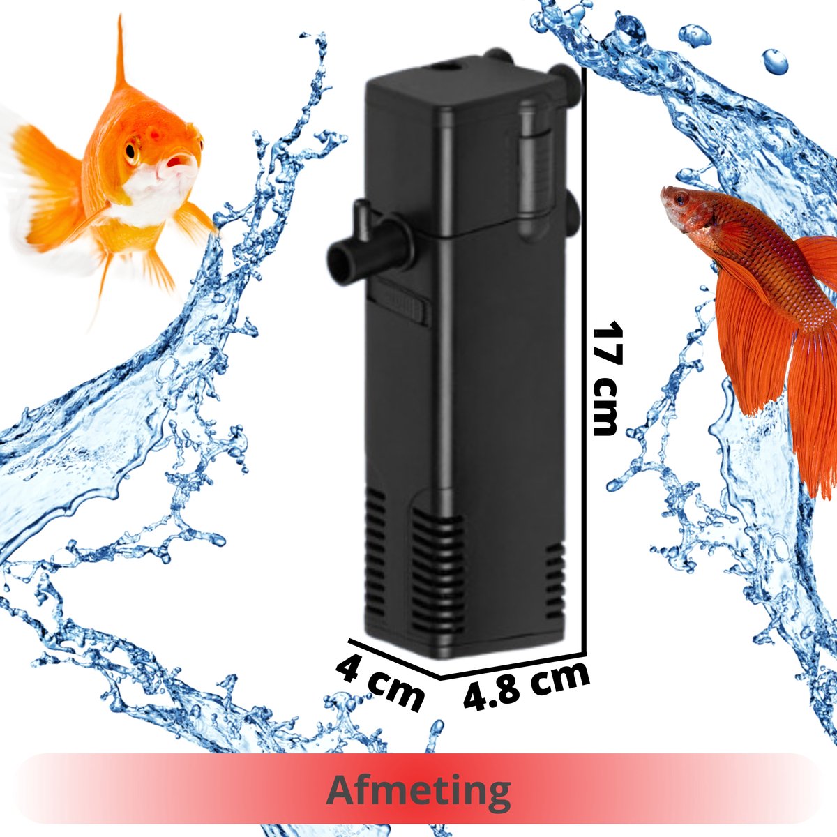 AquaKonings Aquariumfilter 600L/H 70L-150L thumbnail 6