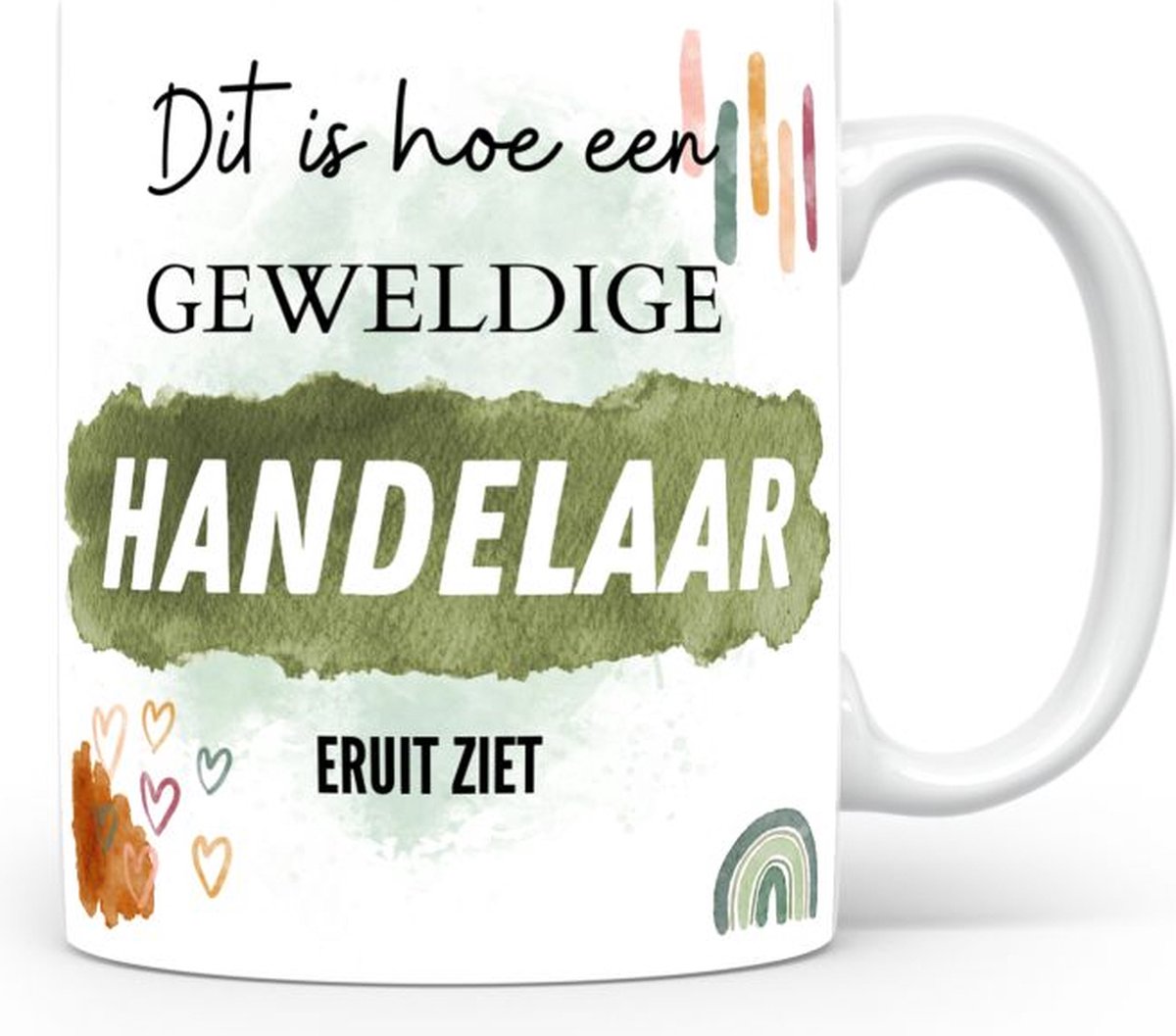 Mok bedrukken met beroep Handelaar