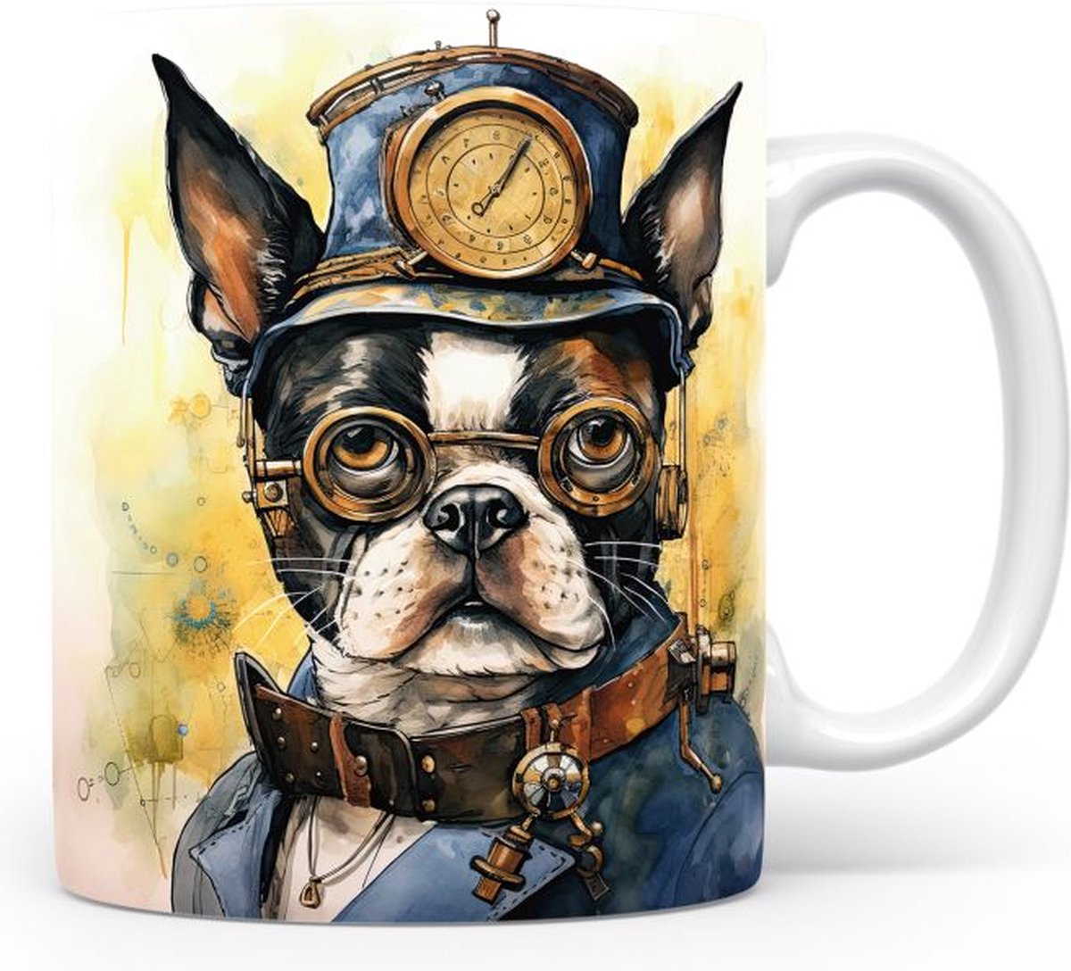 Mok met Boston Terrier