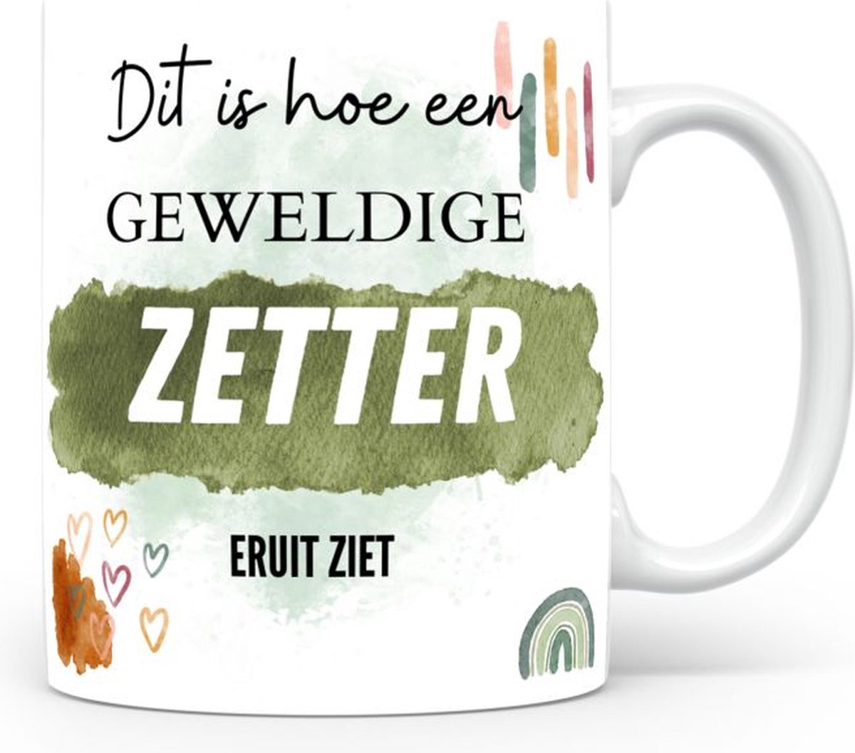 Mok bedrukken met beroep Zetter