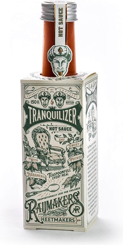 Raijmakers Heetmakers hot sauce - habanero peper en zoete aardappel - 150ml