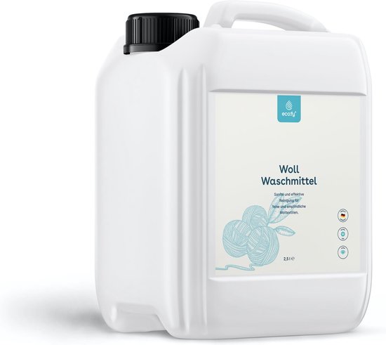 eco:fy® Wolwasmiddel • wasmiddel met lanoline voor wol, zijde, huiden, wolwalvis 2,5