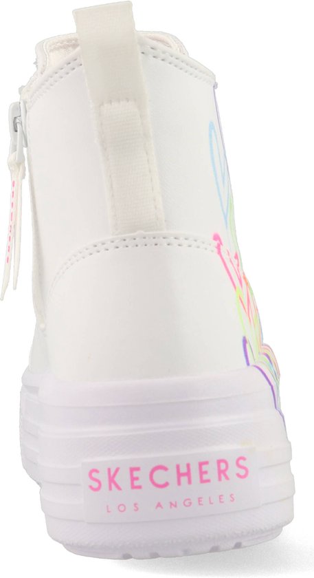 Skechers Hyperlift - Love Daze 314075L/WMLT Wit / Multicolore-28