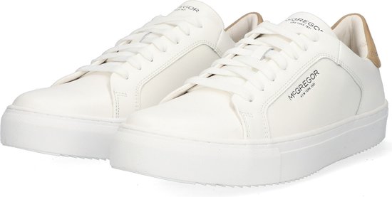McGregor - Baskets pour femmes hommes Hamilton Wit/ Sable - Wit - Taille 44