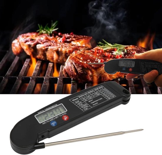 SuperFast Thermapen ONE Thermometer (ROOD) - Digitale Instant Read Meat Thermometer voor keuken, eten koken, Grill, BBQ, roker, snoep, thuis brouwen, koffie en olie frituren