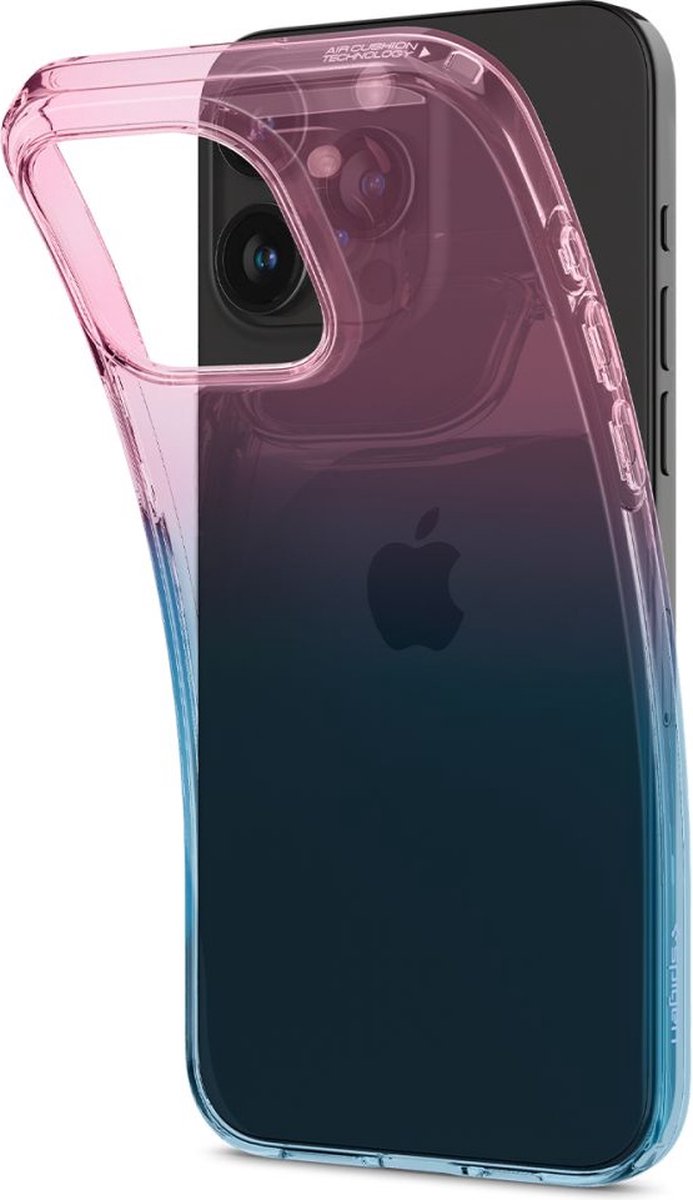 Spigen Liquid Crystal iPhone 15 Pro Hoesje Back Cover Transparant