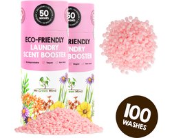 Mr. Green Mind wasparfum Flower Forest 100 wasjes - Wasparels - Geurbooster - Geurparels - Kledingverfrisser - Proefpakket