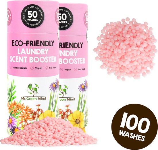 M. Green Mind parfum lavant floral Flower Forest 100 lavages perles lavantes 500 grammes booster de parfum