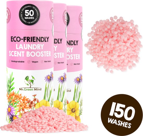 M. Green Mind parfum lavant floral Flower Forest 150 lavages perles lavantes 750 grammes booster de parfum