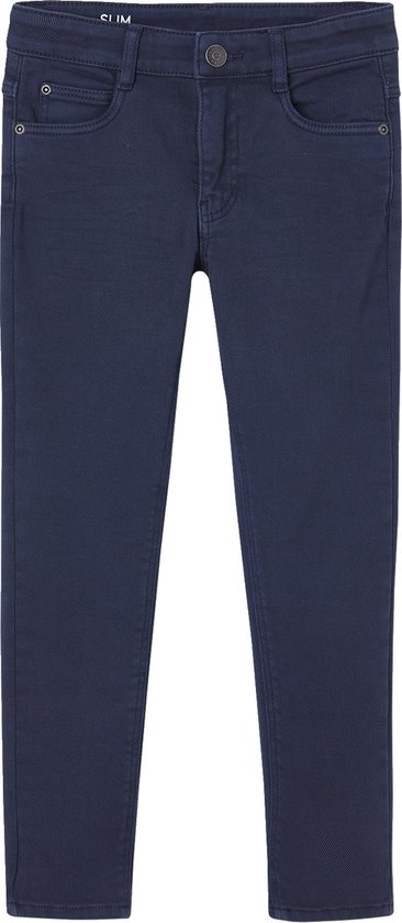 Gekleurde slim fit MorphologiK MEDIUM jongens nachtblauw