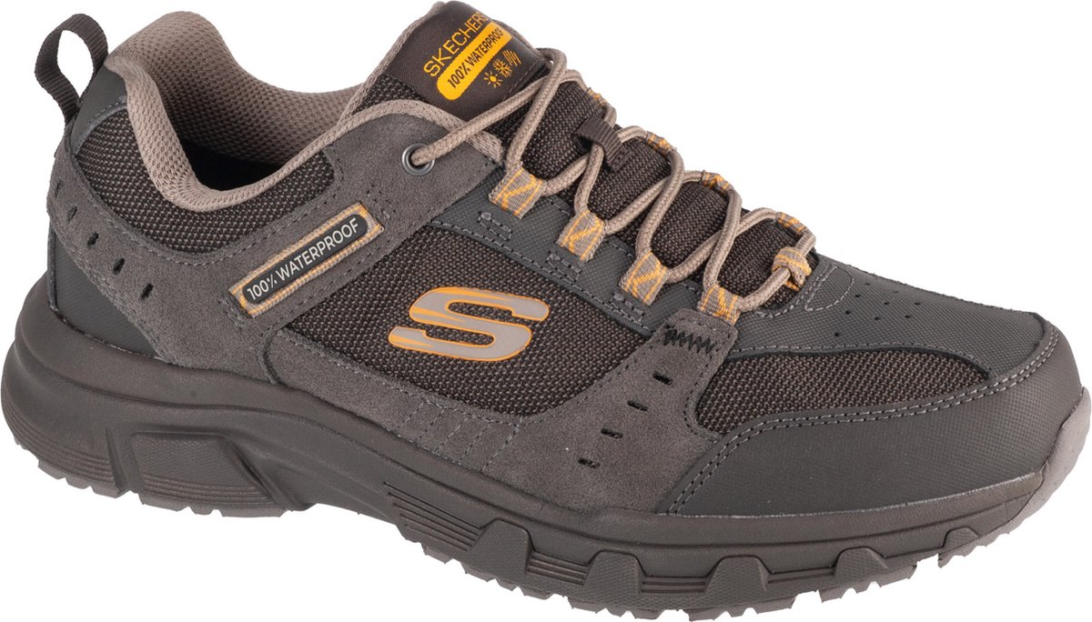 Skechers Oak Canyon Rydell 237386-STBR Mannen Sneakers Bruin