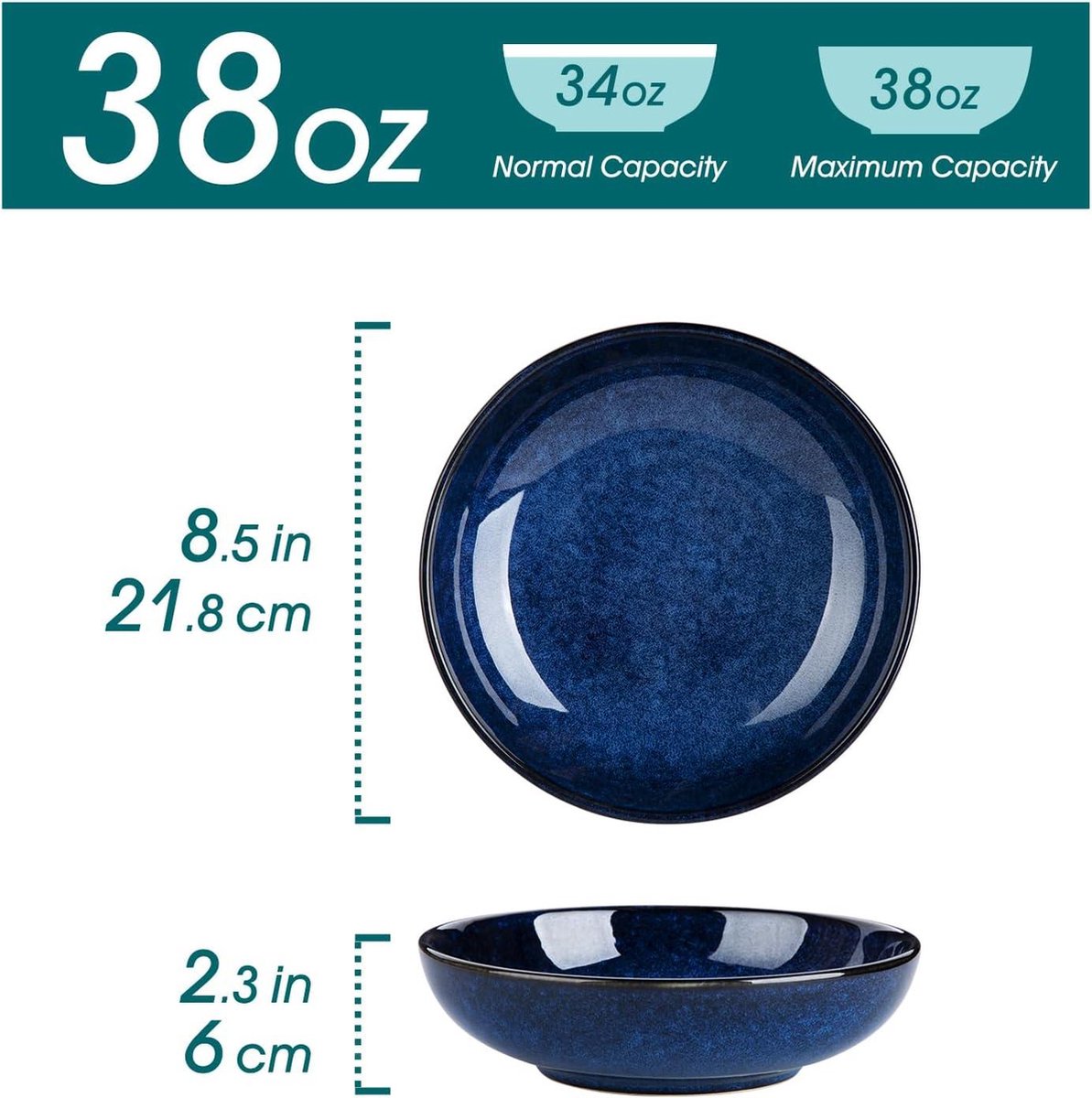 Service De Table Coloré 12 Pièces - Porcelaine - Style Bohème - Pour 4 Personnes