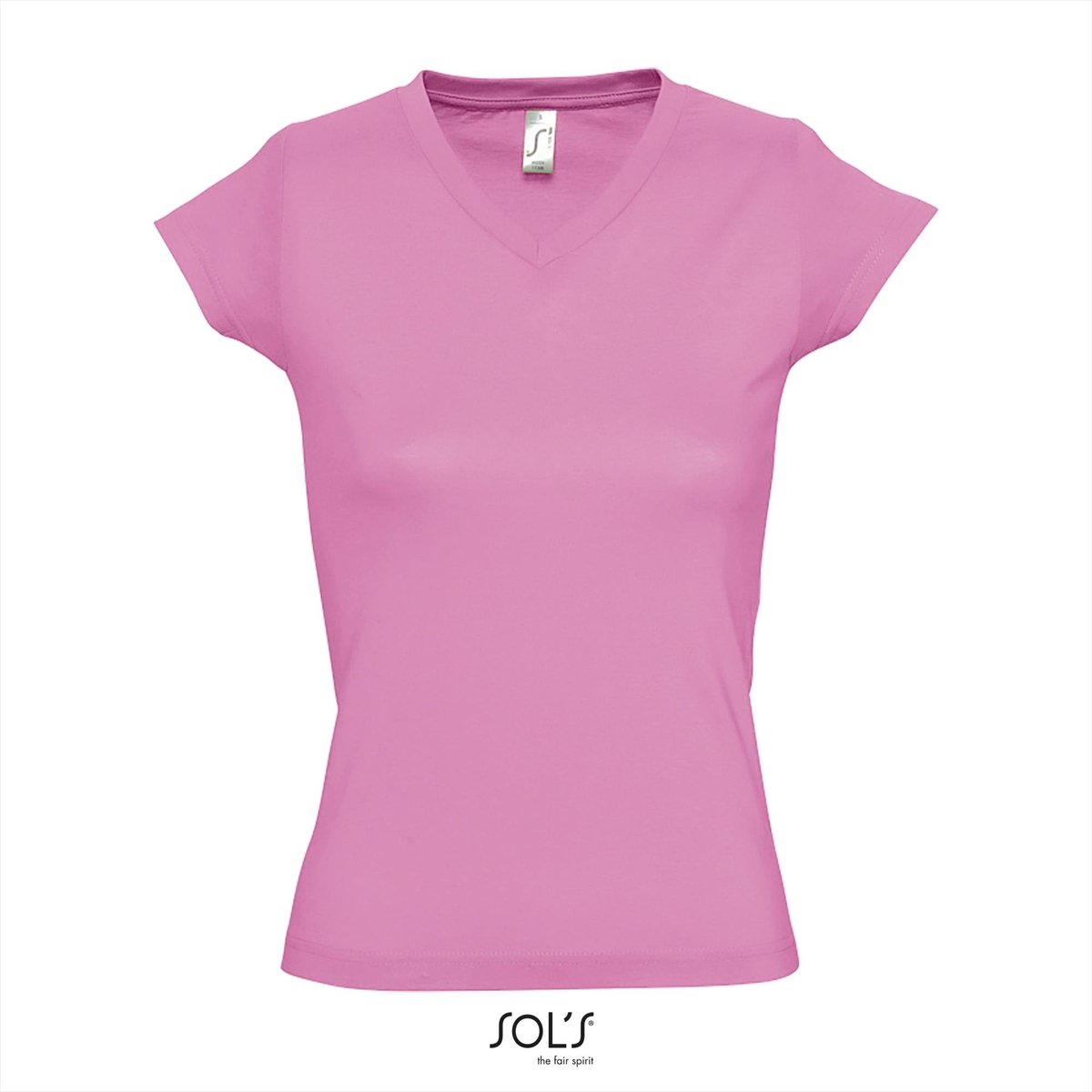 SOL'S Women´s V-Neck-T-Shirt Moon L156 - Orchid Pink - S