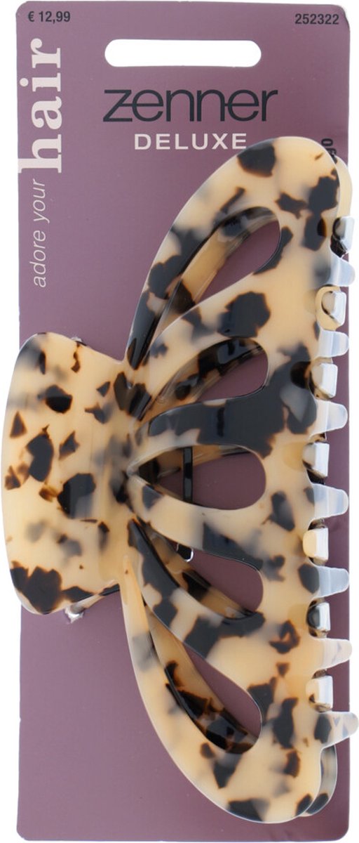 Zenner Haarklem Deluxe Marmer 14 cm -