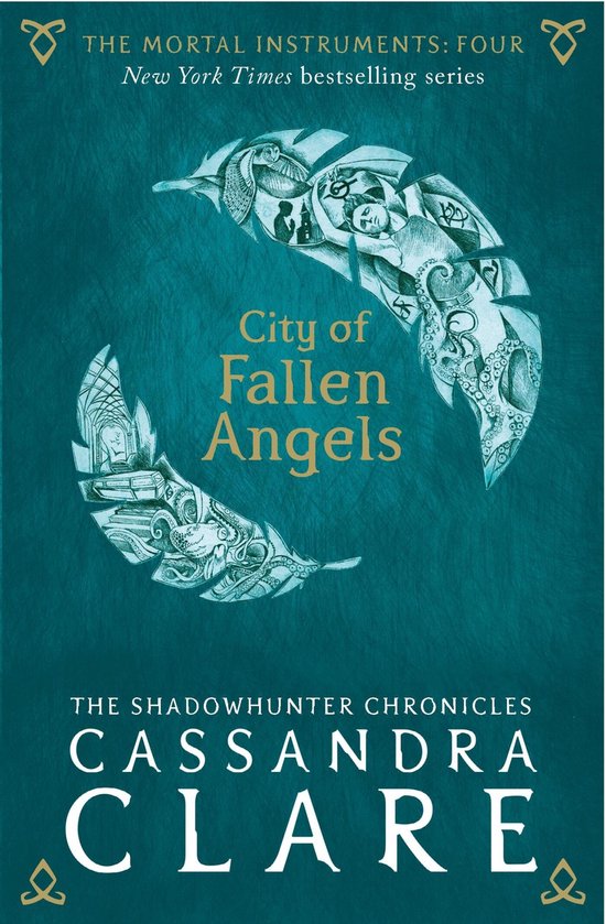 Mortal Instruments 4 City Fallen Angels - cover