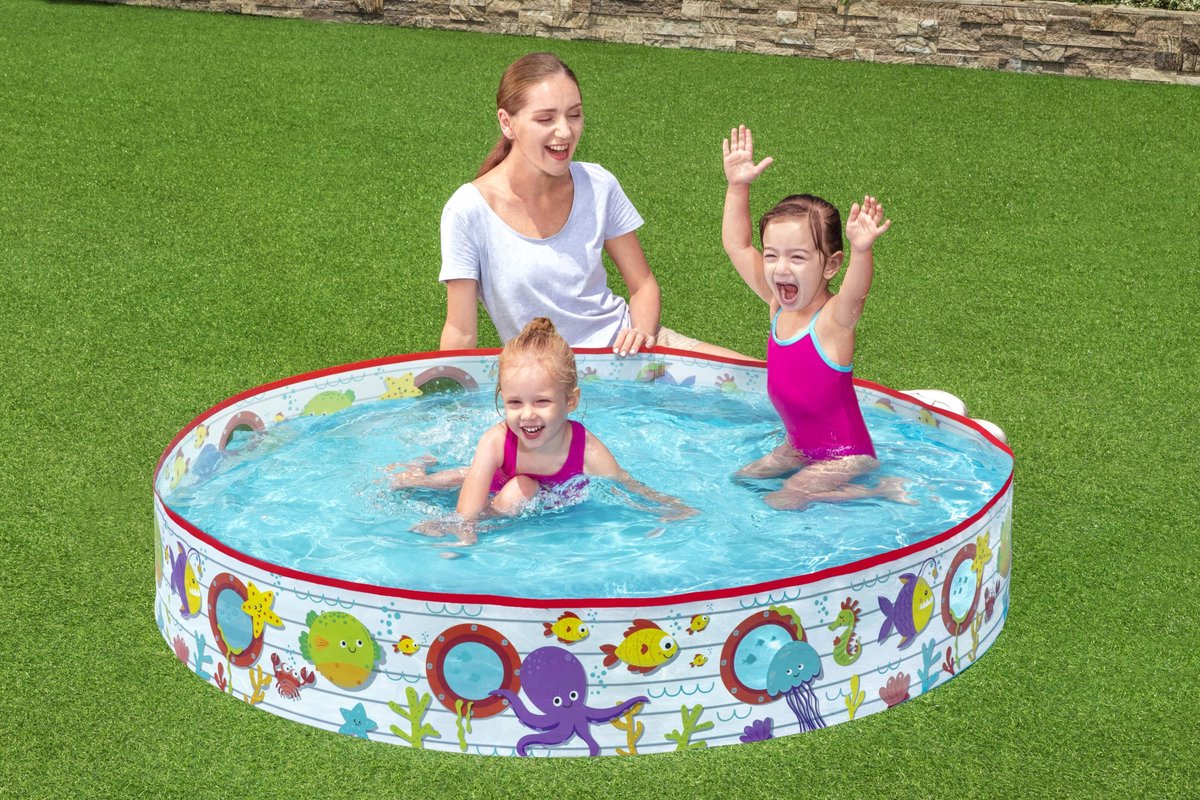 Bestway Opblaasbare Zwembad 152x25 cm - Perfect voor Kinderen — afbeelding 12