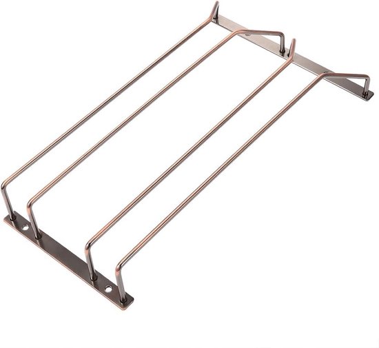 Glazenrek 40 cm inox | Wijnglazen ophangen - Kookwinkel Kitchen&More
