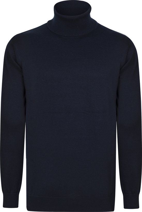 Felix Hardy Pull col roulé - Pull - Pull %100 Katoen Homme Marine - M