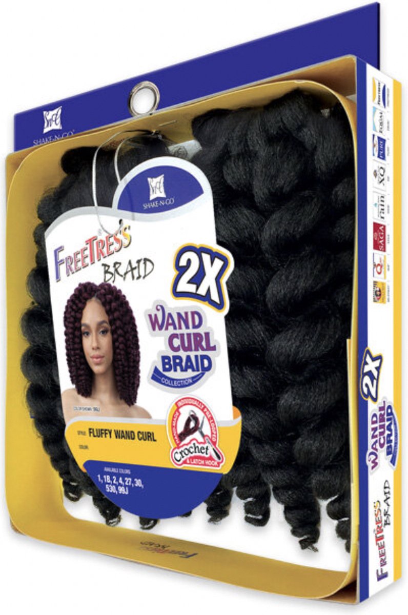Freetress Fluffy Wand Curl OT30 25 cm bol